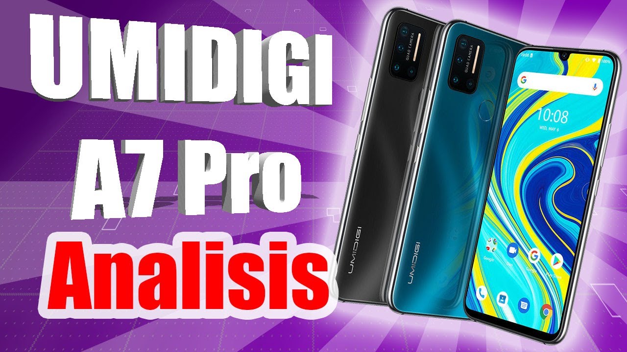 UMIDIGI A7 Pro Review DEFINITIVA en Español: CAMARA, estética, rendimiento en juegos, fotos, batería
