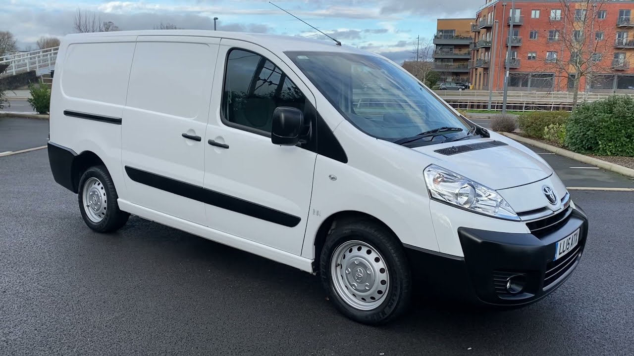 2015 Toyota Proace 2.0 D4D L2 LWB 6 speed With only 13k miles for sale @ Vans Today Worcester