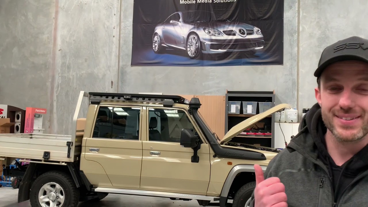 79 Series Land Cruiser Accessories Installed By SSV Street Sound & Vision