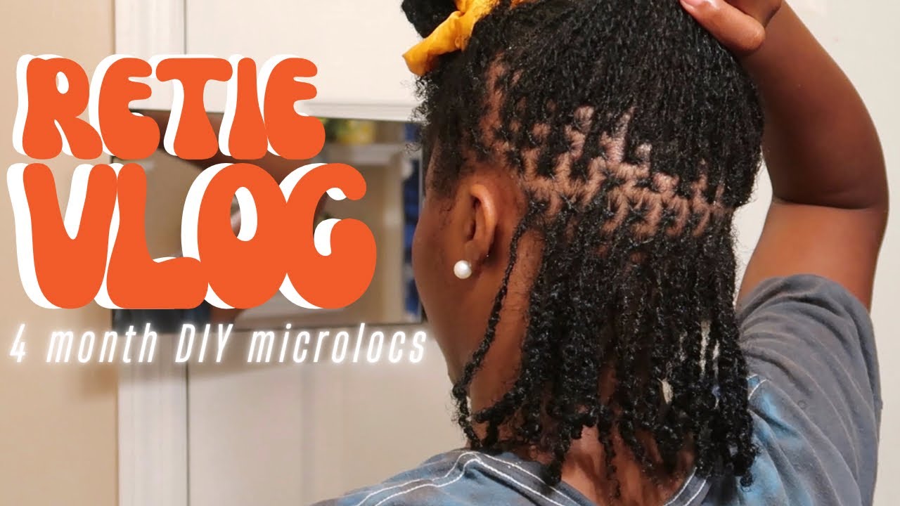 retightening microlocs | how to interlock locs | 2 point rotation | how to maintain locs
