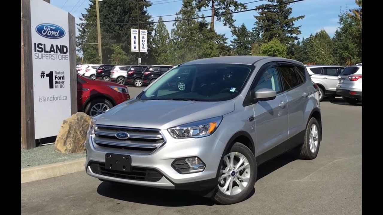 2017 Ford Escape SE W/ Keyless Entry Keypad Review | Island Ford
