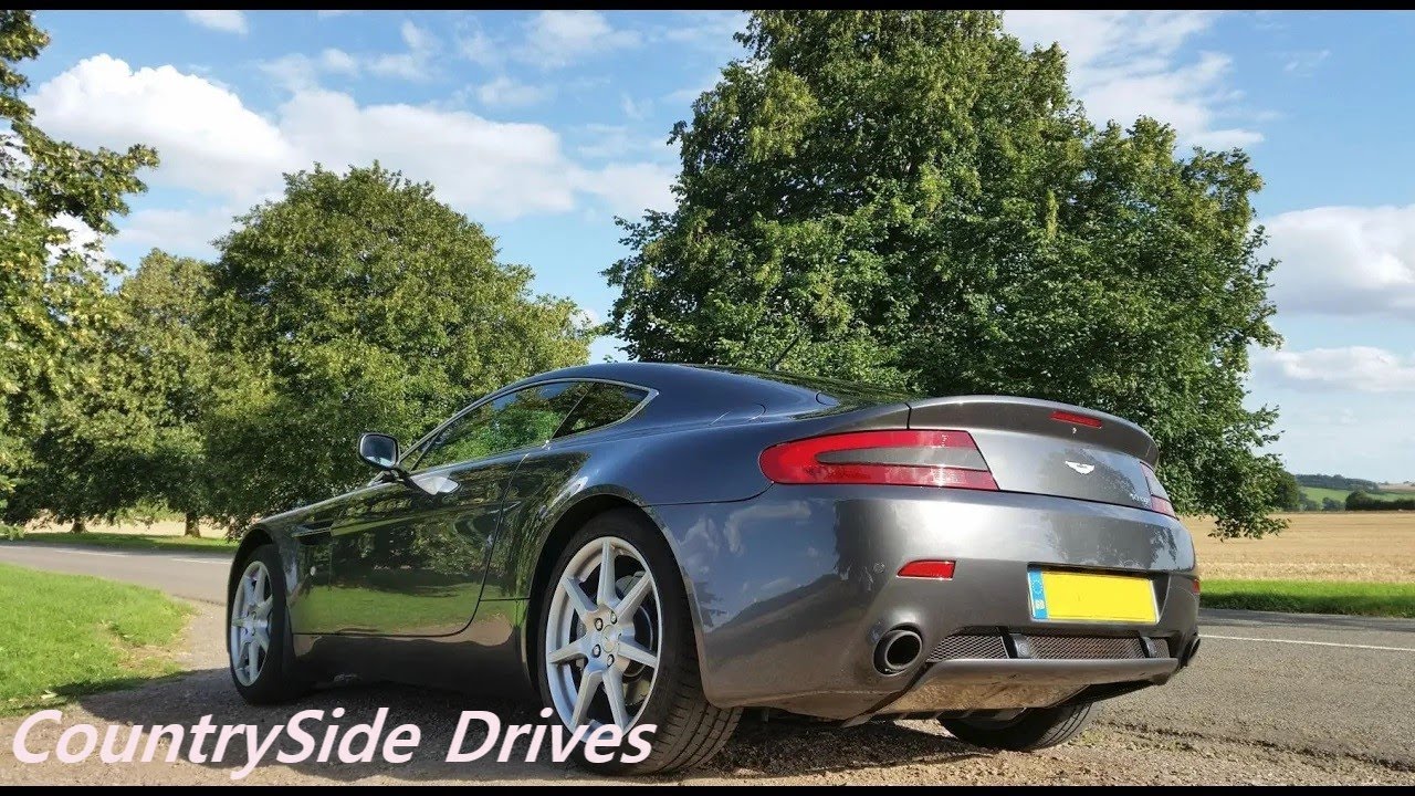 49 - V8 Vantage: 4K - The English Countryside - Loud Clips