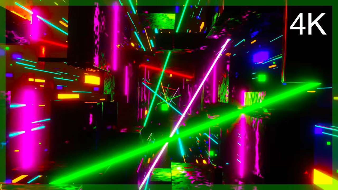 🔥4K Neon Vortex – Dynamic Abstract Loops for Stunning Event Visuals