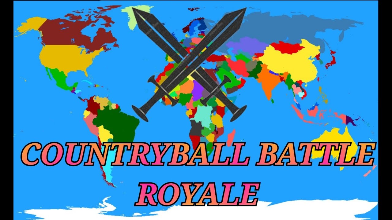 Countryball battle royale serie completa #countryballs