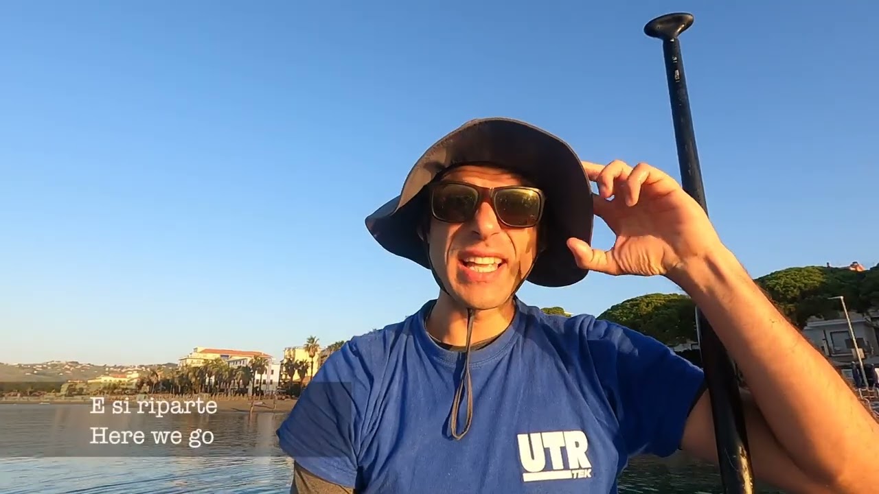 SUP ADVENTURE / 82 km from Sanremo to Spotorno / Liguria