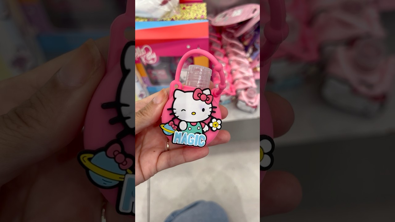 Hello Kitty hand sanitizer #hellokitty #hellokittyaddict #sanrio #kawaii #primor #beautyessentials