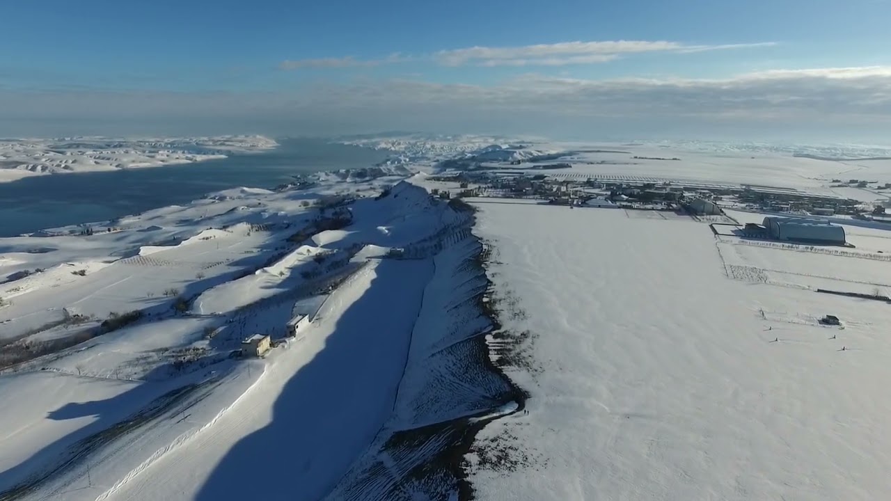 ADIYAMAN KAHTA KAR MANZARASI DRONE ÇEKİMİ 22 yıl sonra böyle kar