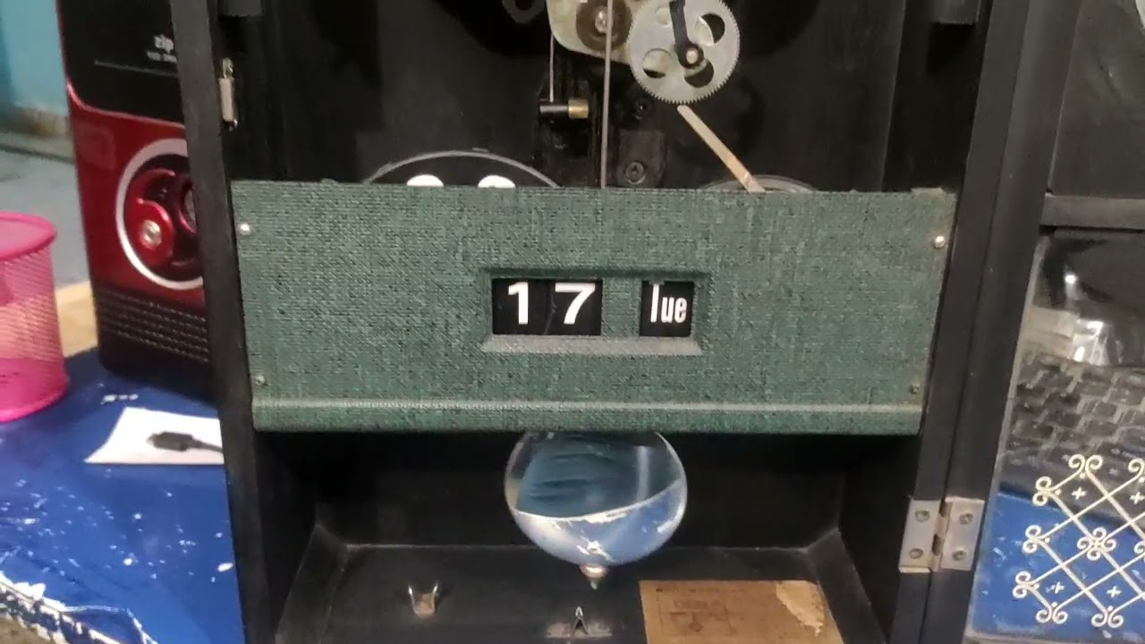 how to set chiming for Seiko 30 days wall clock movement #seikowatches #seiko30daysclock