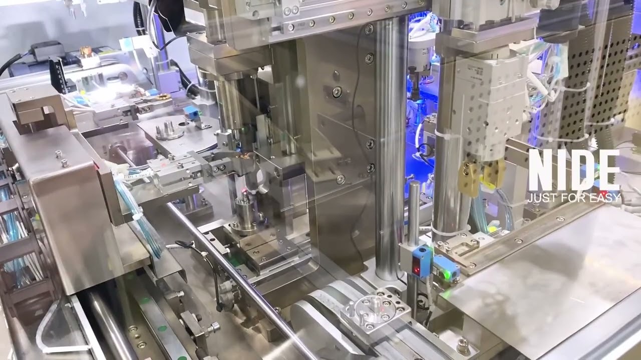 Fully Automatic Brushless UAV Motor Assembly Line | Drone Motor Manufacturing by NIDE