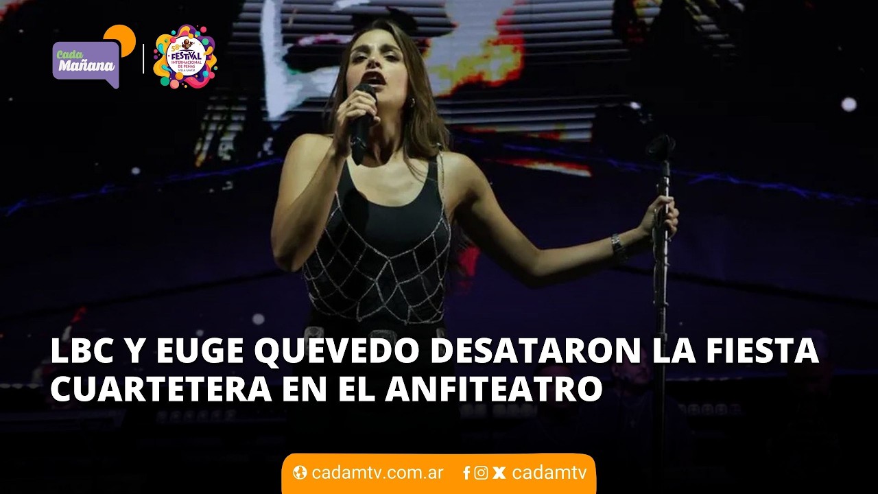 LBC Y EUGE QUEVEDO DESATARON LA FIESTA CUARTETERA EN EL ANFITEATRO