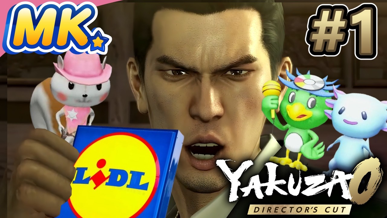 Yakuza 0: Director's Cut ( PART 1 ) | MeleeKirby