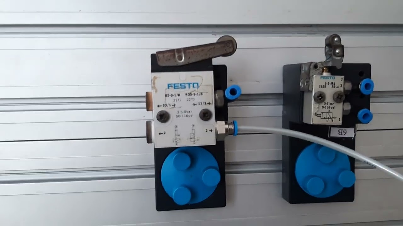 Komponen Pneumatic - Roller Level (limit switch) pneumatik