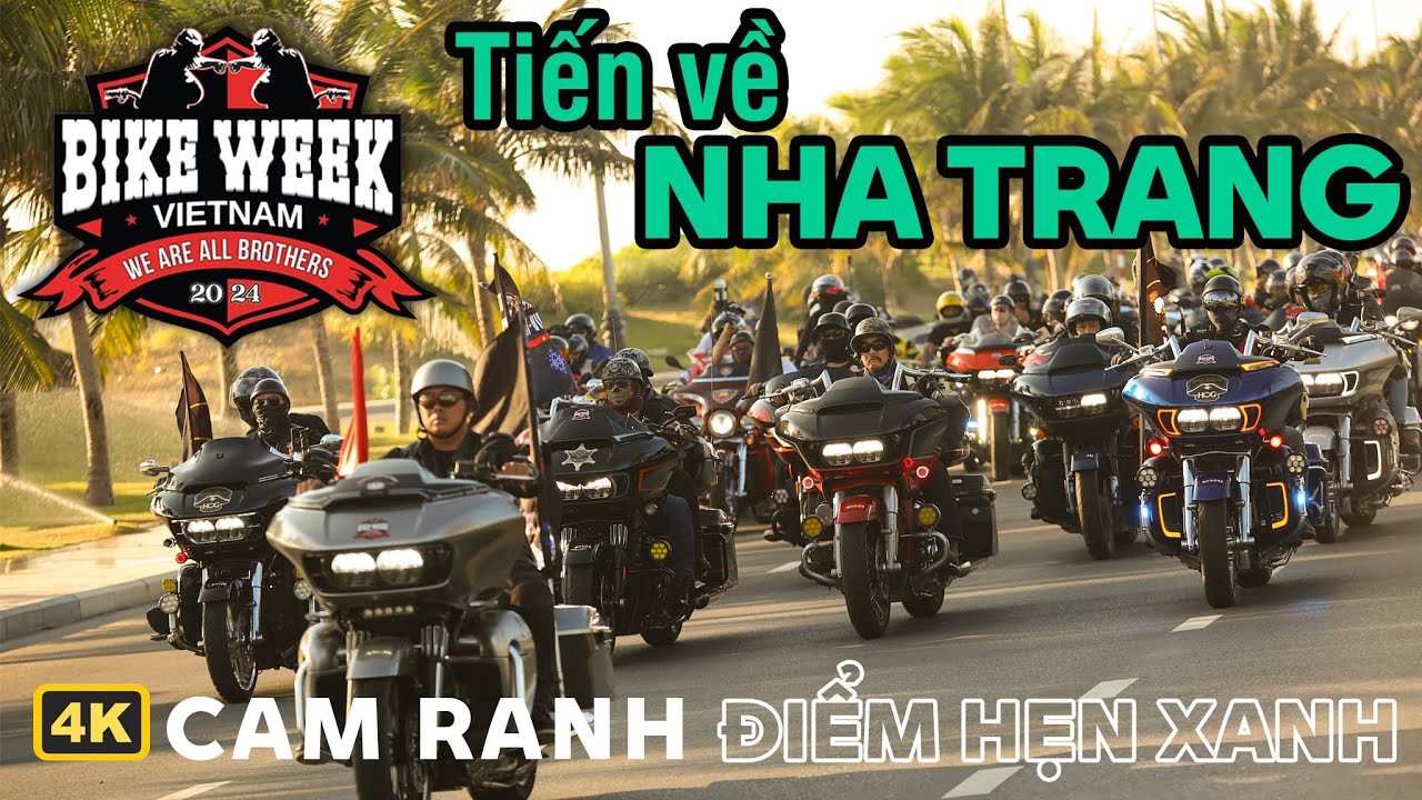 ĐOÀN MÔ TÔ "KHỦNG" DIỄU HÀNH TỪ CAM RANH ĐẾN THÀNH PHỐ BIỂN NHA TRANG | BIKEWEEK VIETNAM 2024 P.3
