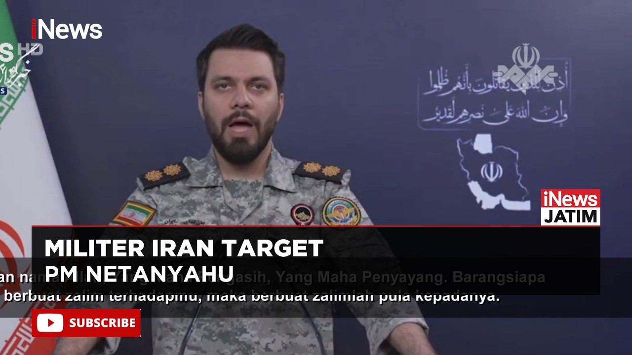 Netanyahu Jadi Target Utama Serangan Rudal Tentara Iran