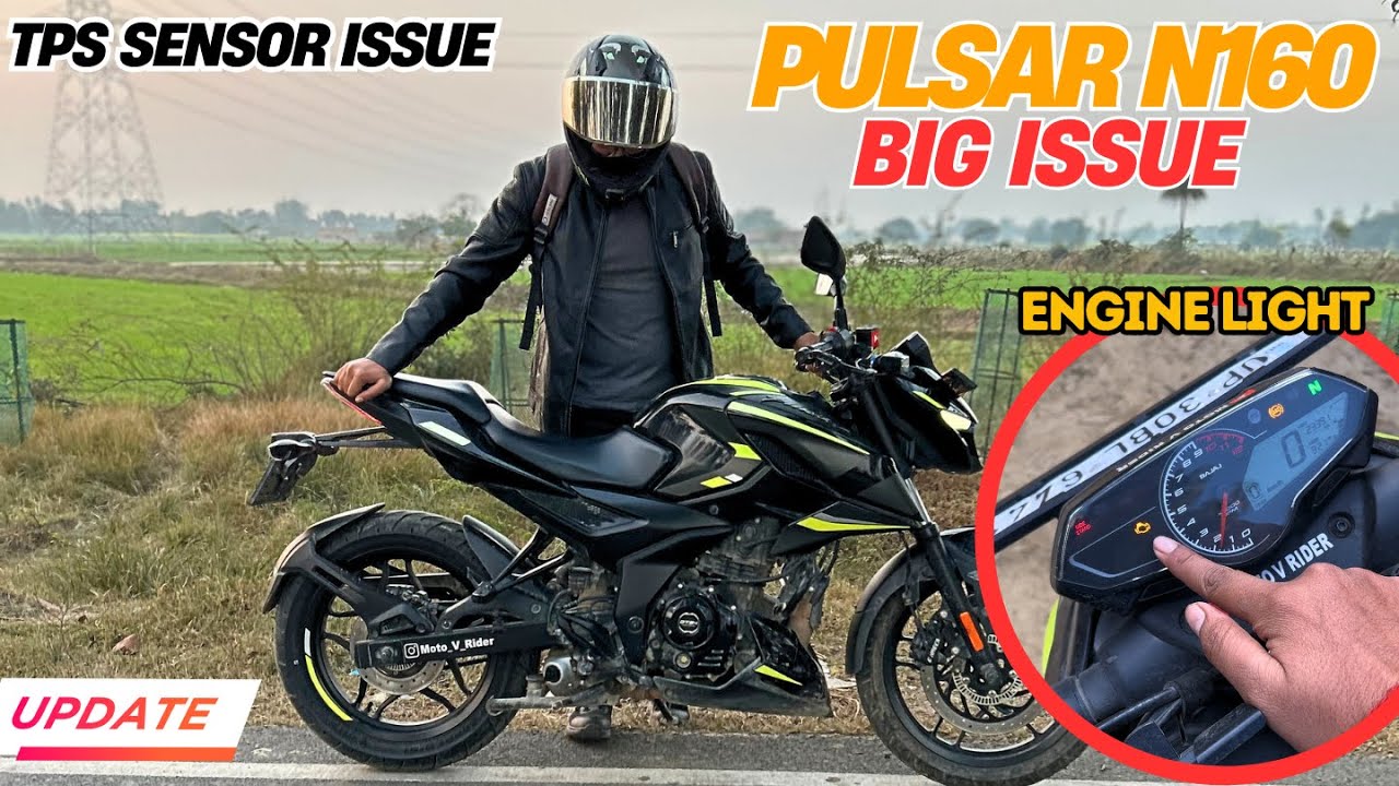 Pulsar N160 Engine Light issue // TPS Sensor Gone // Big Expense💸😡✅