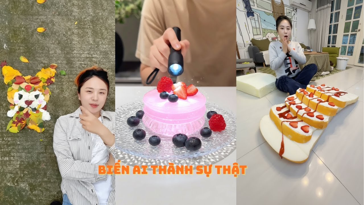 [TỔNG HỢP] DIY TÔI BIẾN NHỮNG THỨ DO AI TẠO RA THÀNH SỰ THẬT PHẦN 7 #diy #AI #giaitri