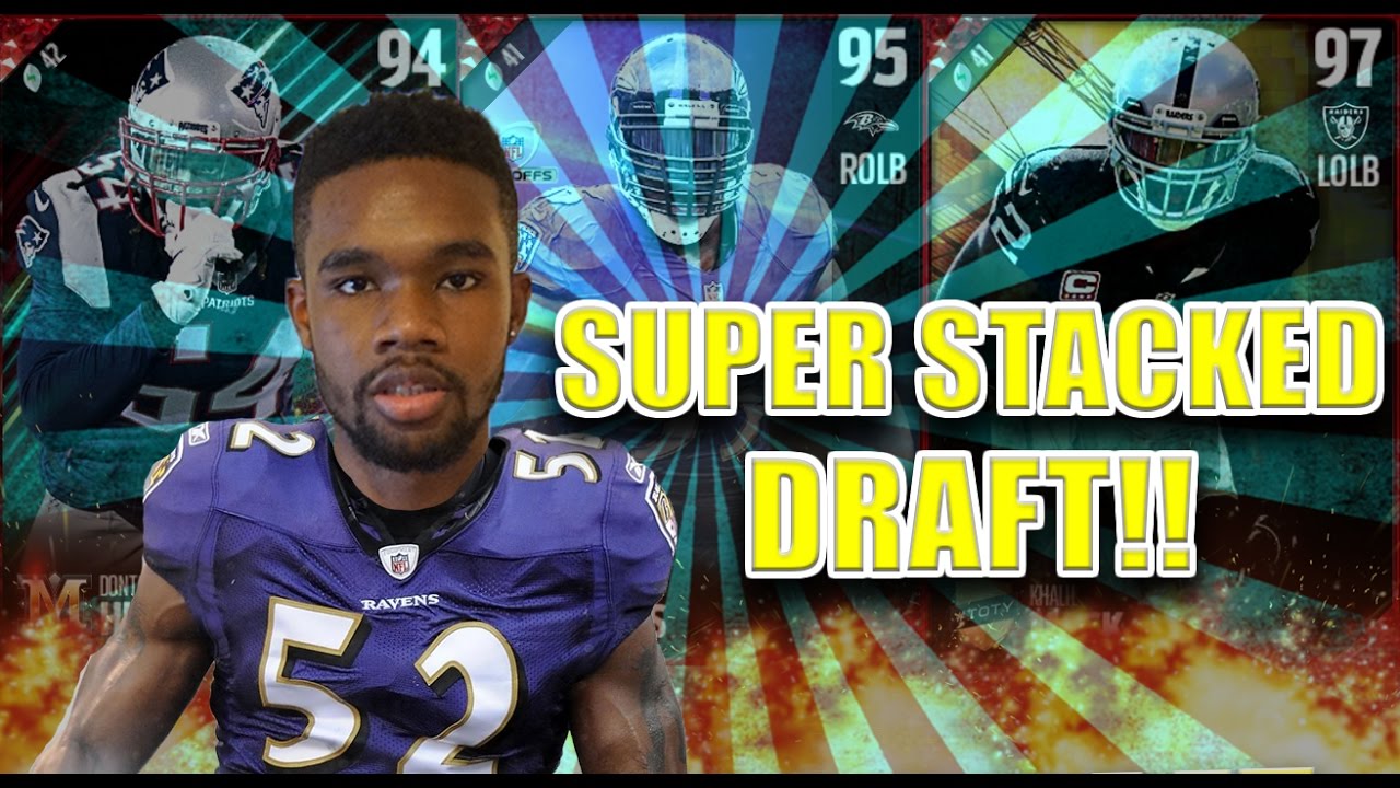 UPDATED DRAFTS!! BEST LINEBACKING CORE EVER!! MADDEN 17 DRAFT CHAMPIONS