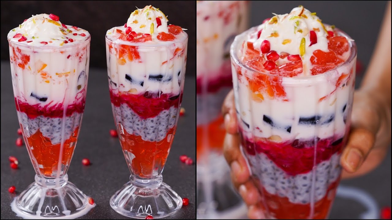 FALOODA RECIPE | REFRESHING SUMMER DRINK | SUMMER DESSERT RECIPE | EASY FALOODA RECIPES | N'Oven