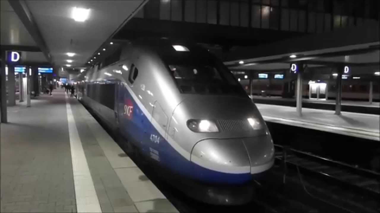 Abfahrt eines TGV Duplex in München Hbf [HD]