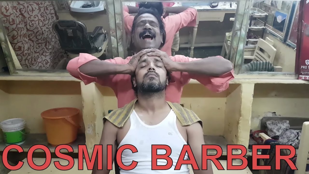 Cosmic Barber Baba Sen   head massage