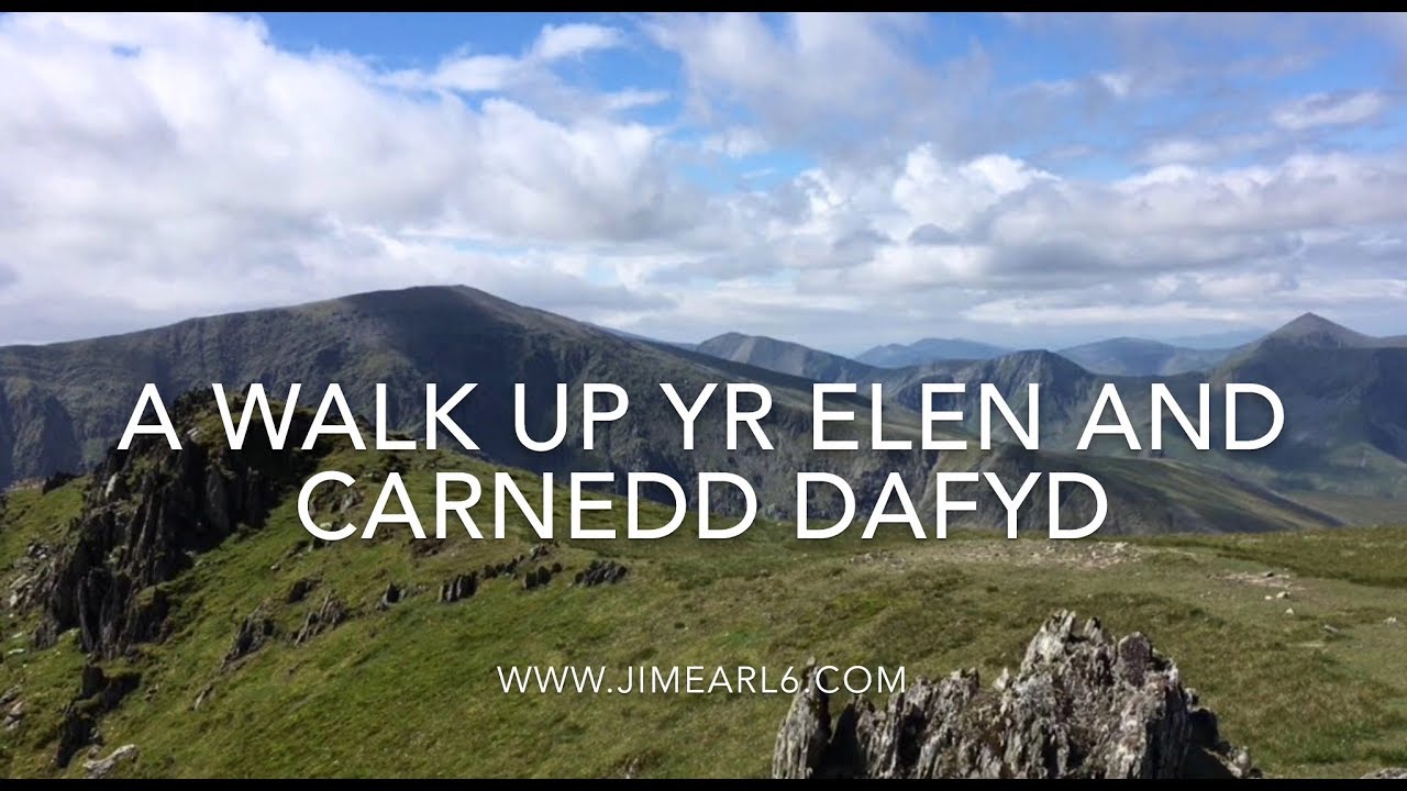 A Walk up Yr Elen and Carnedd Dafydd From Bethesda