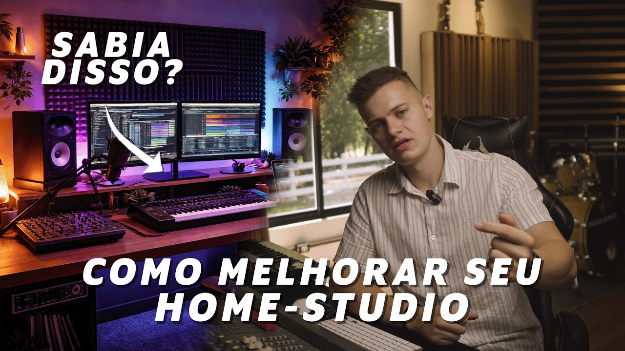 Como Melhorar as Gravações do seu Home Studio