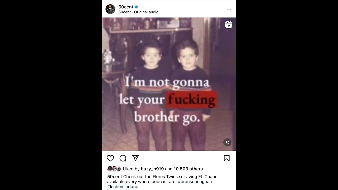 50 Cent Presents the Flores Twins speaking on recorded device with El Chapo 