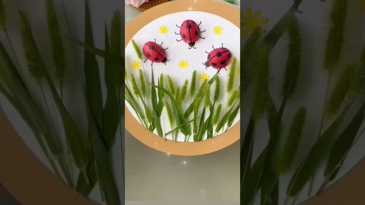Natural things craft. Environment friendly craft ideas #shortsfeed #satisfyingvideo #ecofriendly