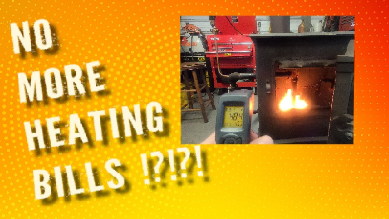 How to build a cheap waste oil heater   (DIY garage heater)