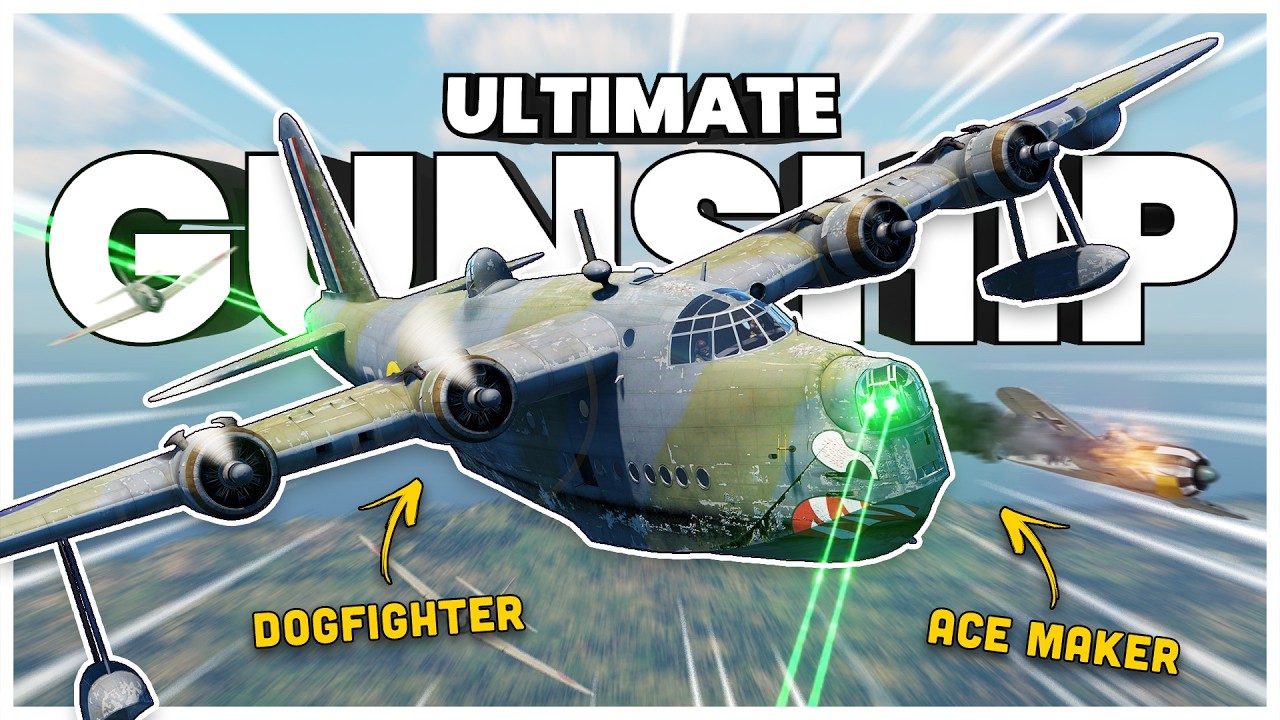 Playing Britain's ULTIMATE Gunship in War Thunder