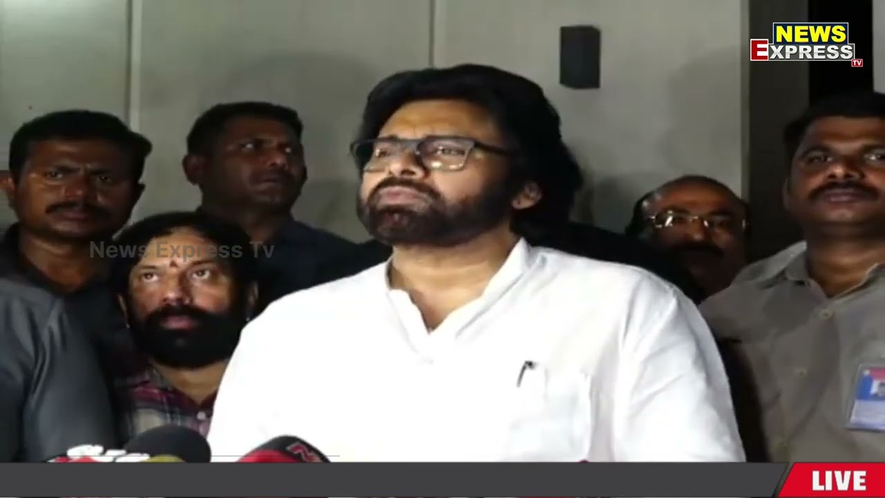 నా చిన్న కొడుకు బాగుండాలని కోరుకున్న ప్రతి ఒక్కరికీ ధన్యవాదాలు : Pawan Kalyan || News Express Tv ||