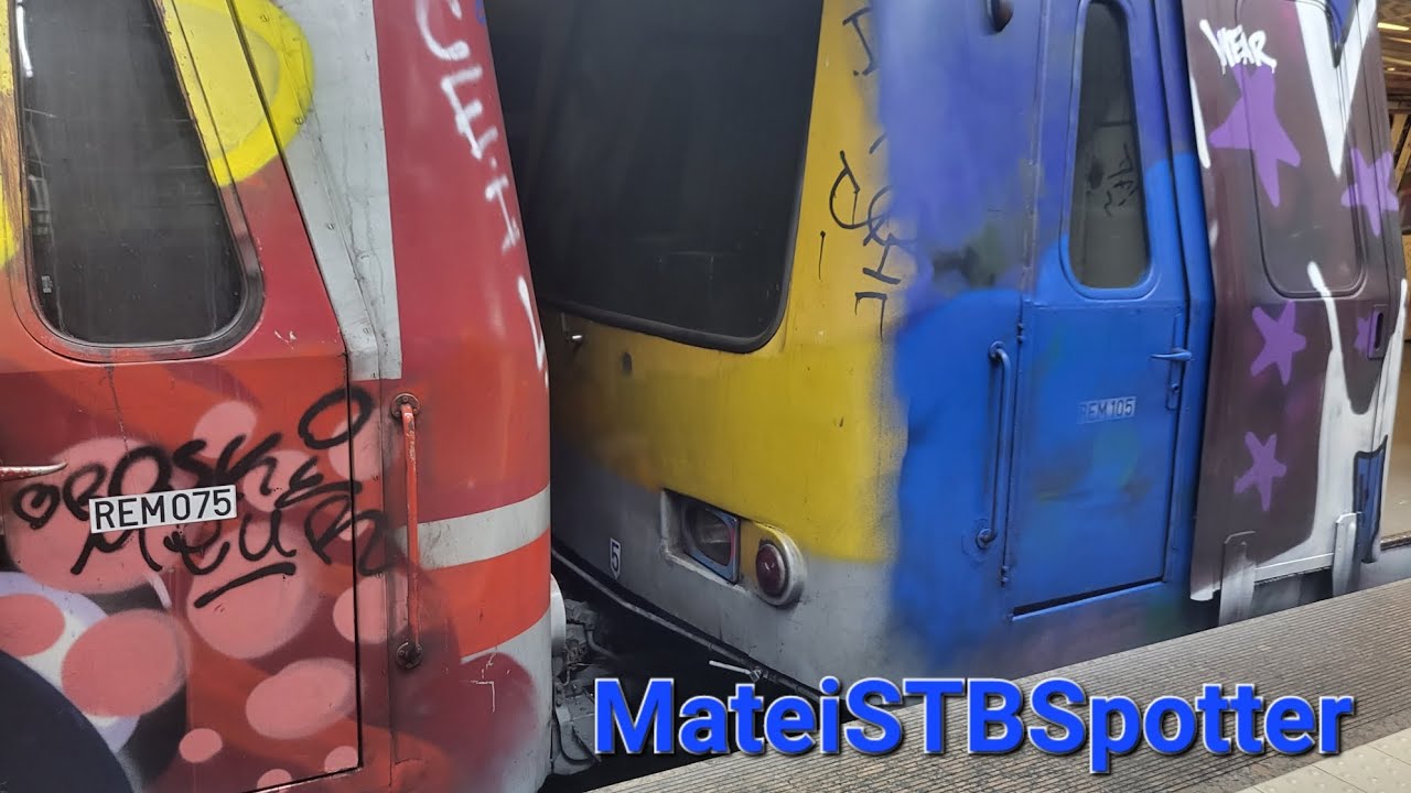 Călătorie cu Metroul ASTRA IVA REM 075-105-086 pe M4