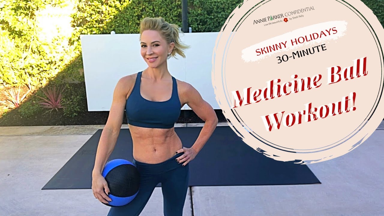 30 Min Medicine Ball Workout for Women