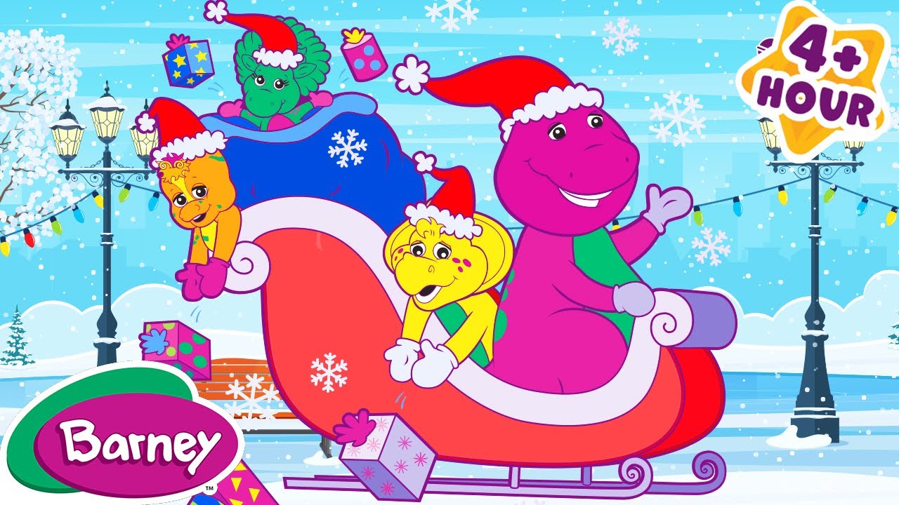 Barney Visita a Santa! | Navidad y Noche Buena | EPISODIO ESPECIAL | Barney en Español