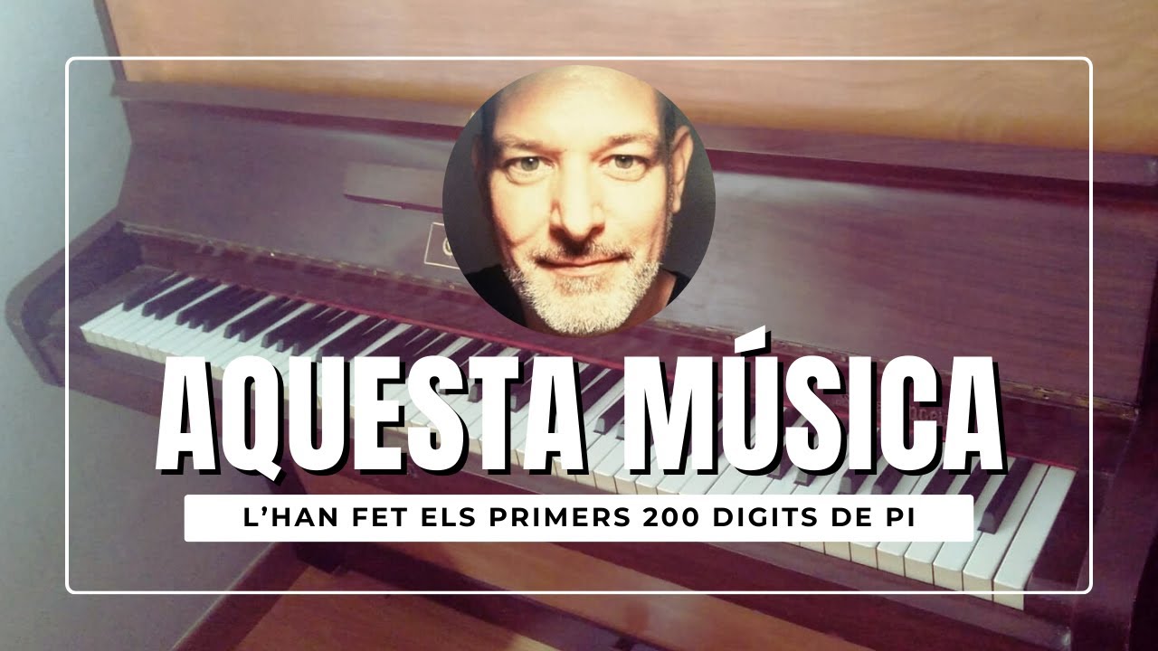 Aquesta música l'han fet els primers 200 digits del número PI.