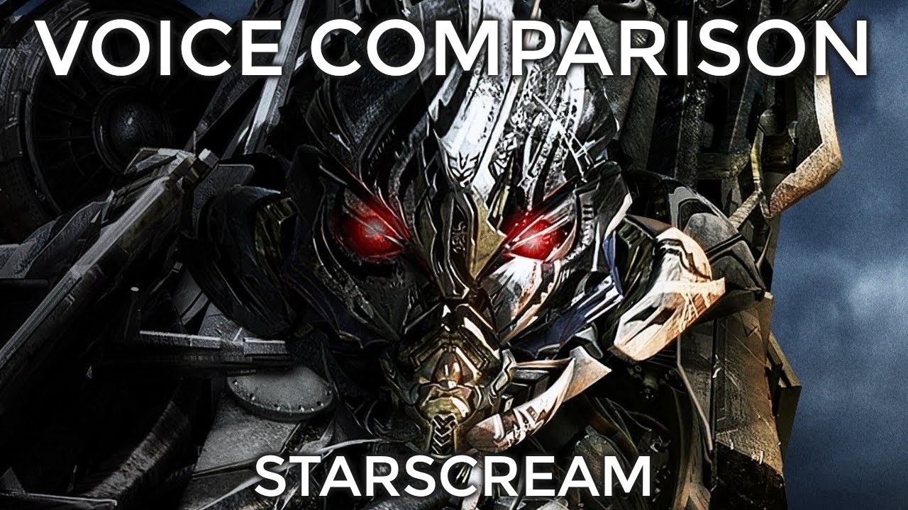 Voice Comparison: Starscream (Transformers)