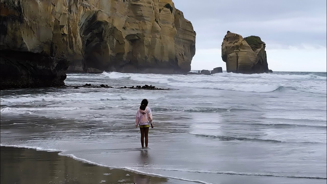 Tunnel Beach Dunedin, New Zealand 