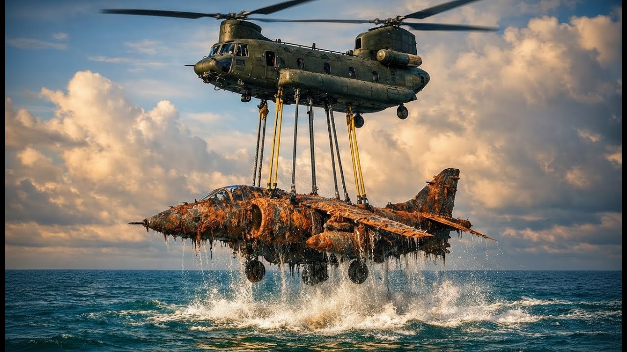 Asmr restoration— Falklands War Harrier Jet 40 Years Lost to Flight Glory