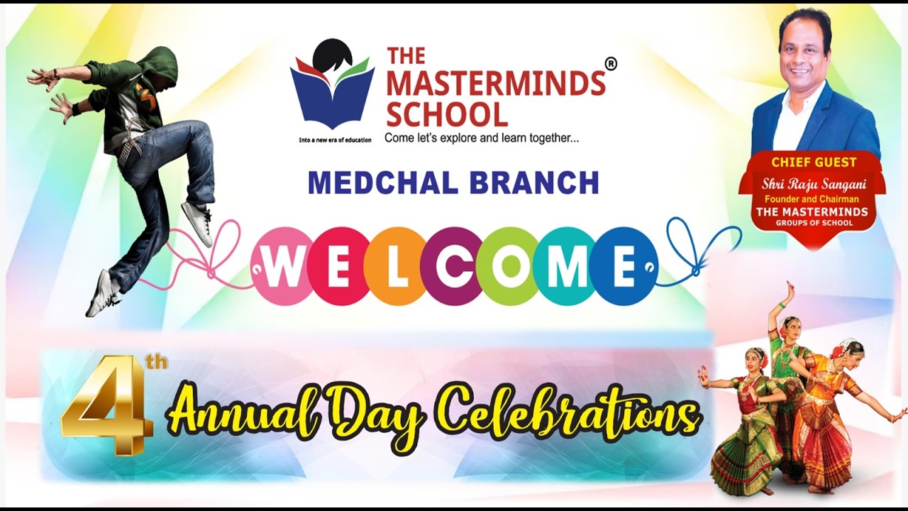 GRADE 2B DANCE PRFORMANCE ON 4TH ANNUAL DAY CELEBRATION OF THE MASTERMINDS SCHOOL-MEDCHAL