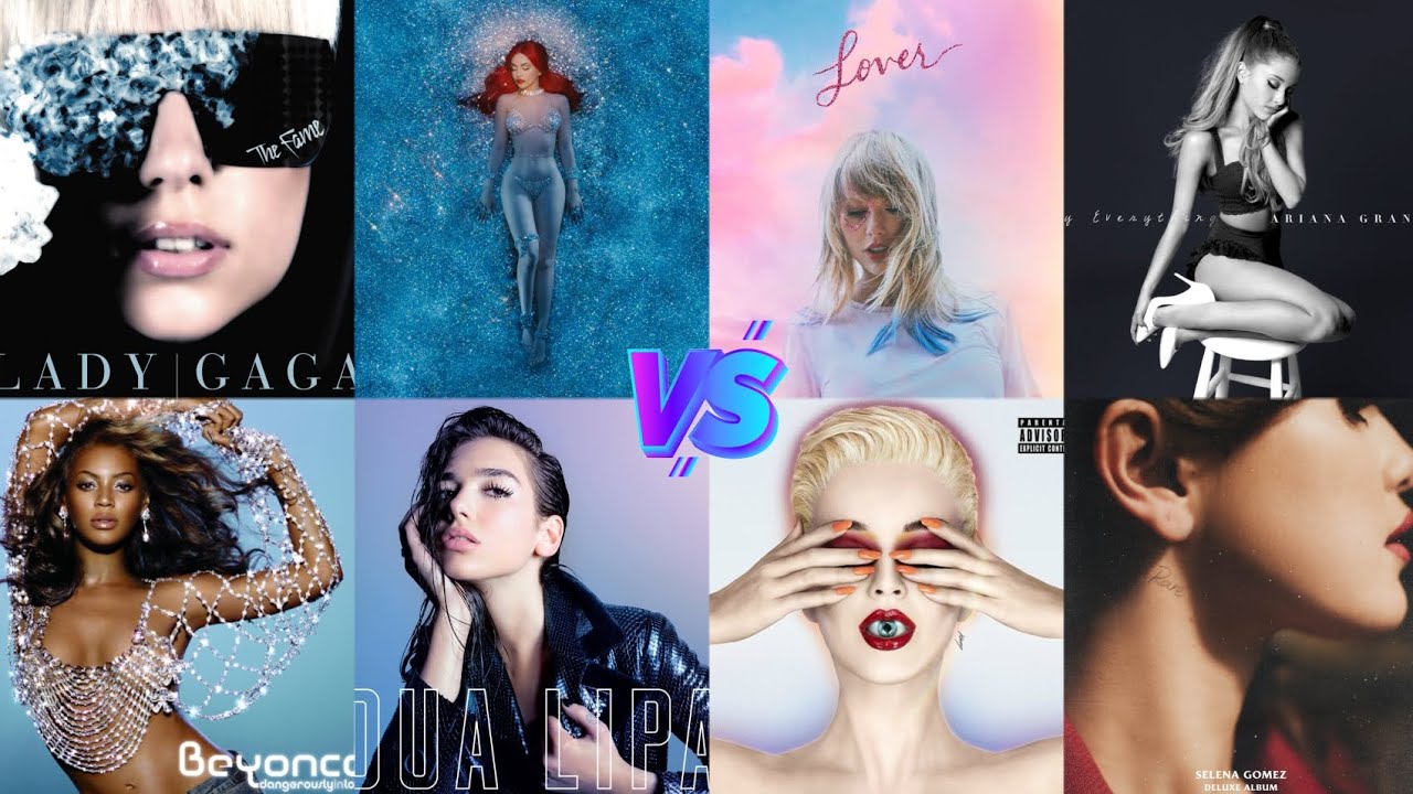 The Fame vs Dangerously In Love vs Diamonds vs Dua Lipa vs Lover vs Witness vs My Everything vs Rare