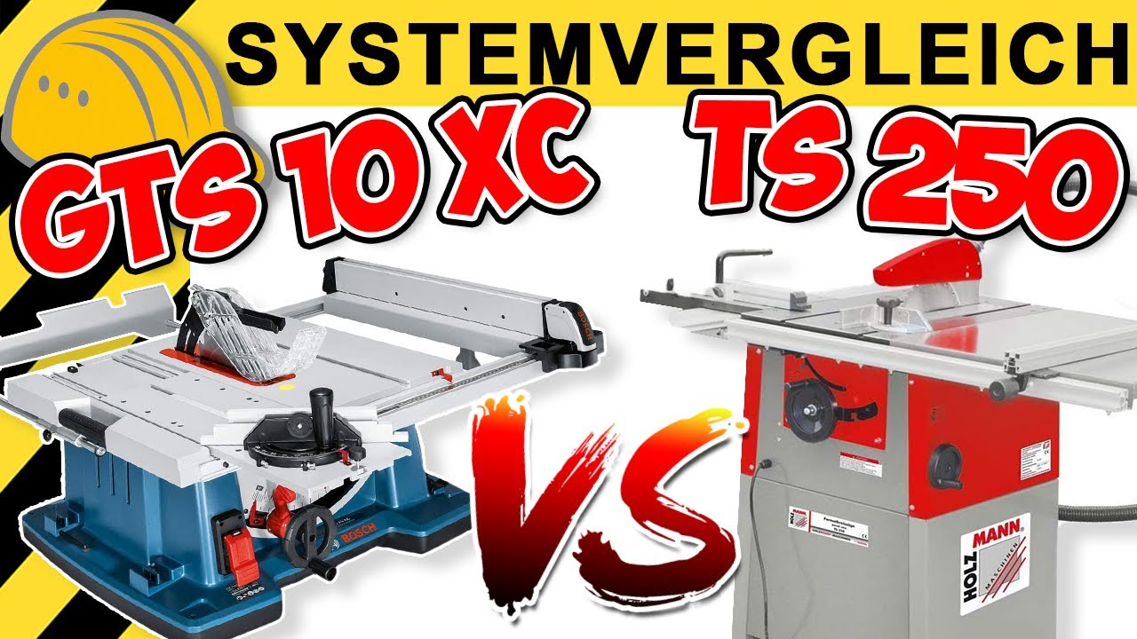 BESSER als BOSCH GTS 10 XC? HOLZMANN TS 250 im VERGLEICH | WERKZEUG NEWS 156