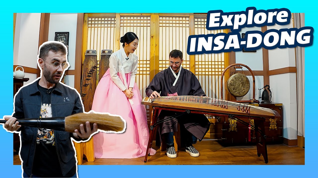[Cyprien] Inside Insa-dong: Calligraphy, Music & Seoul’s Artistic Soul — EP.2