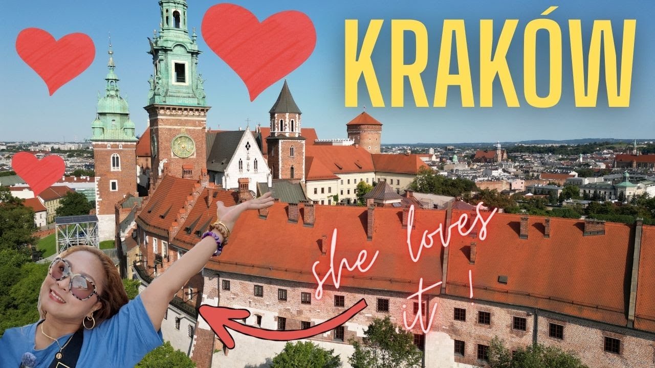 Filipina Leah is amazed by ROYAL CASTLE WAWEL in POLAND - Krakow