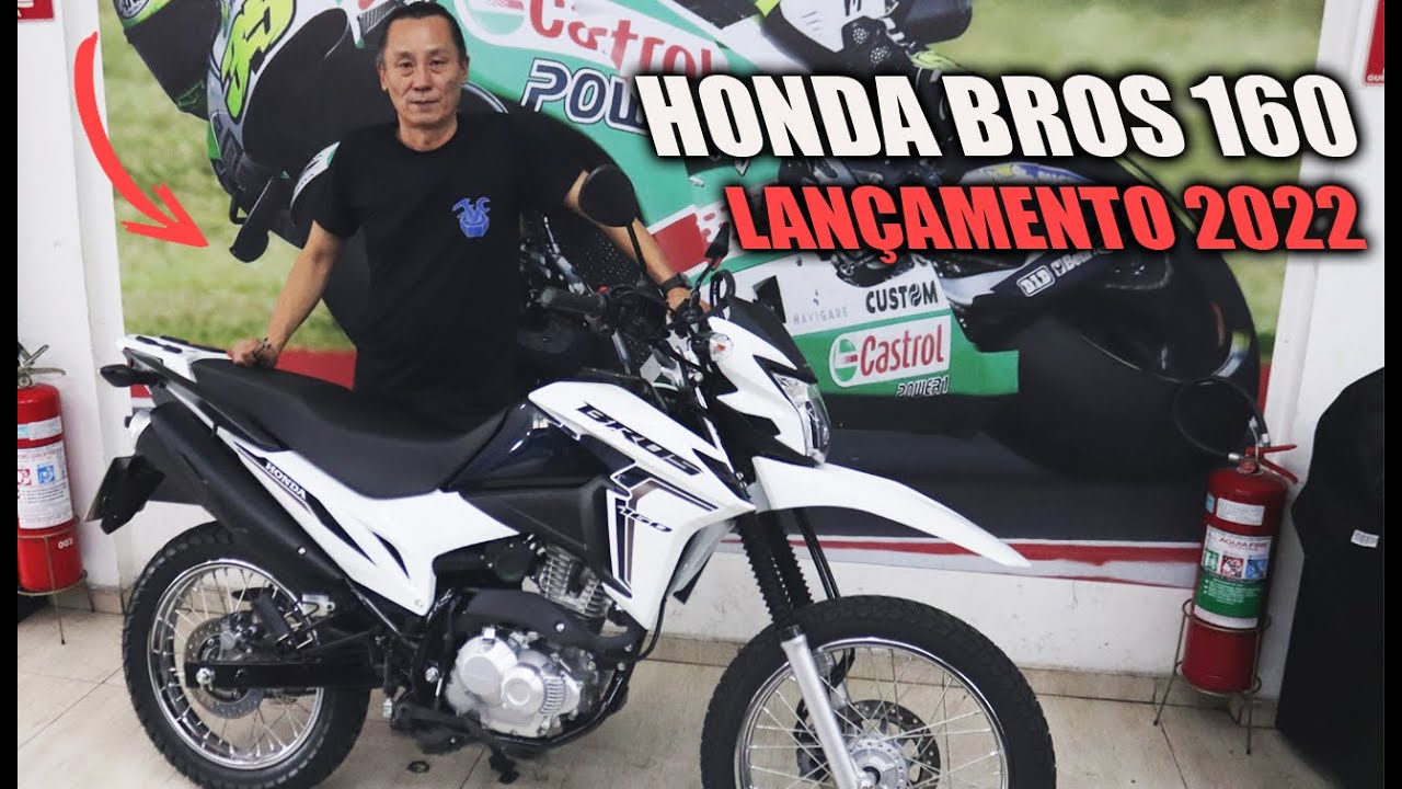 LANÇAMENTO HONDA BROS 160 2022 EM DETALHES!