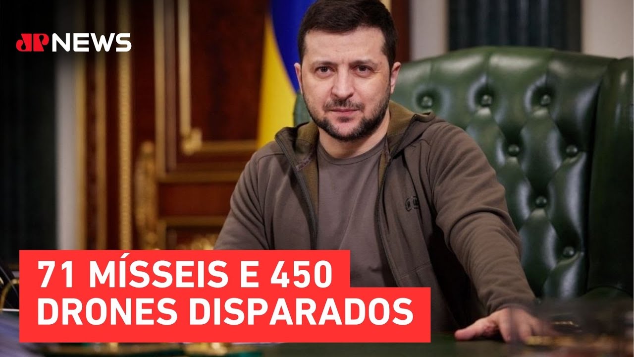 Zelensky acusa Putin de “esperar os dias mais frios” para realizar ataque “mais potente do ano”