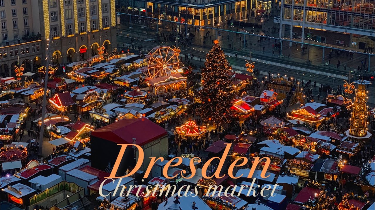 독일 드레스덴 크리스마스 마켓의 이모저모고모를 싹싹 긁어모은 영상 Dresden christmas market