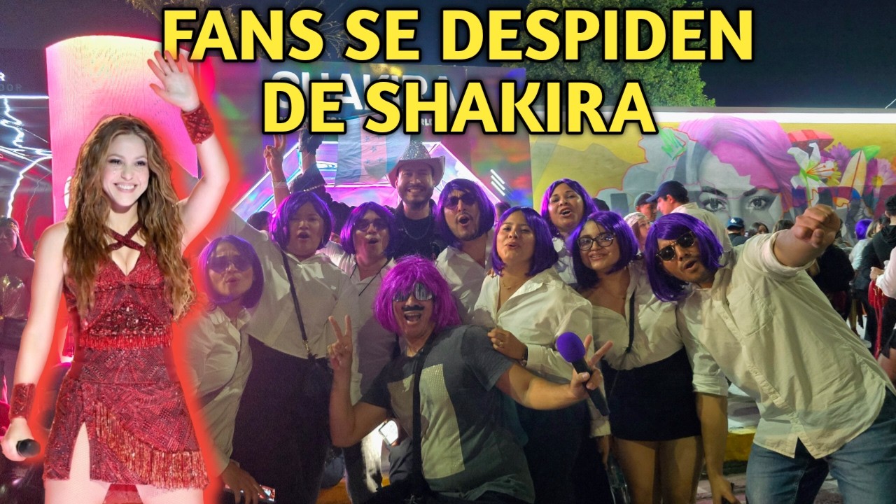 FANS REACCIONAN al ULTIMO concierto de SHAKIRA en el QUINTO DIA de su RESIDENCIA en EL SALVADOR