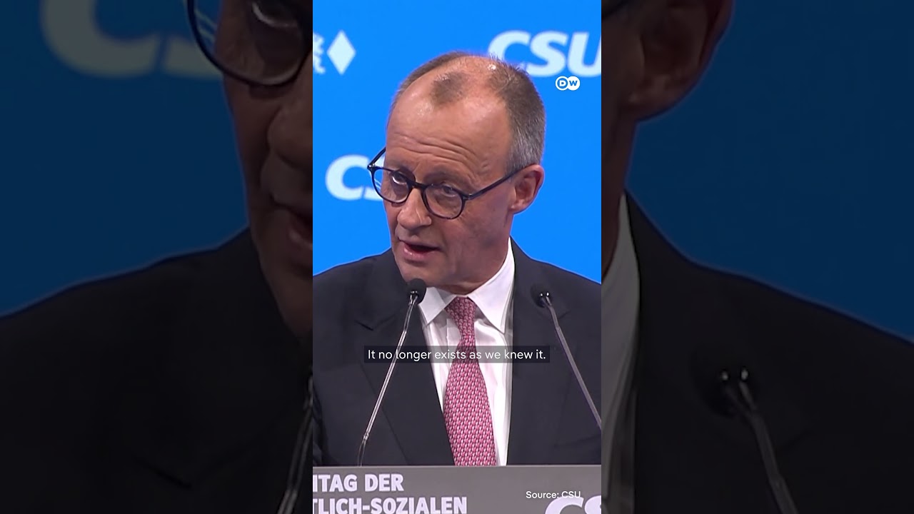 German Chancellor Friedrich Merz warned that the era of 
