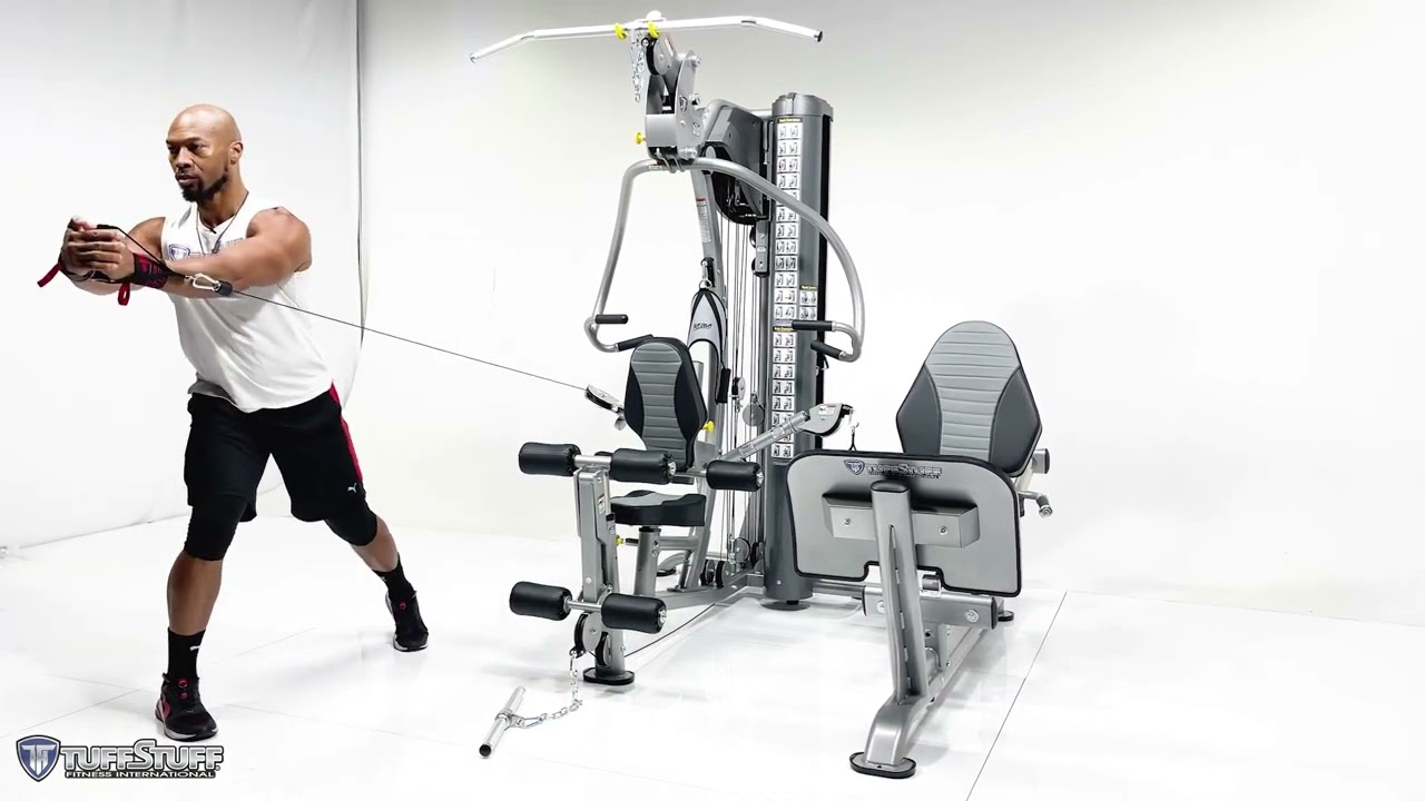 TuffStuff AXT-225R Classic Home Gym | Upper Body Exercises | Fitness Direct