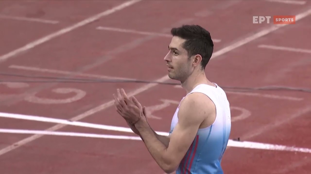 Πανελλ. Πρωτ. Κλειστού Στίβου | Όλα τα άλματα του «χρυσού» Μίλτου Τεντόγλου | 27/2/22 | ΕΡΤ